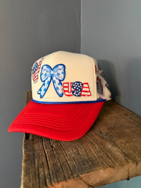 Rock On USA Trucker Hat