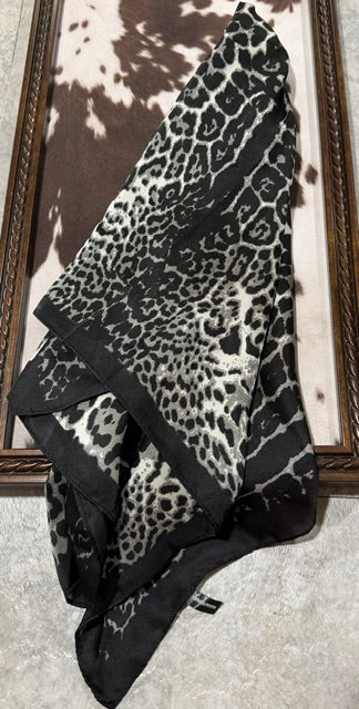 Black Leopard Wild Rag