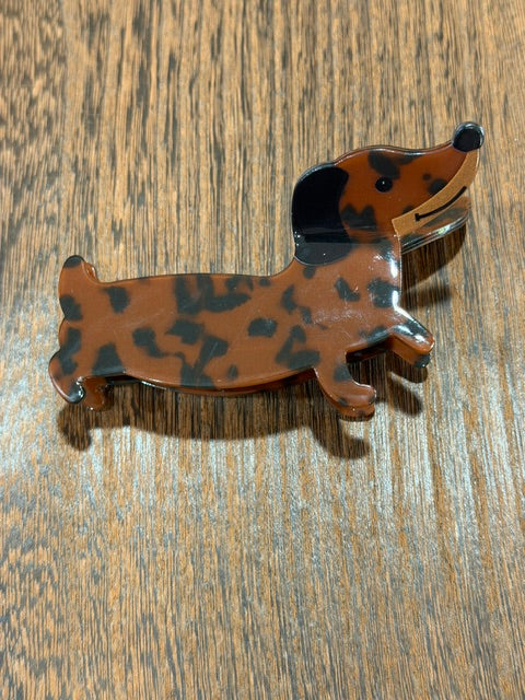 Daschund Hair Claw