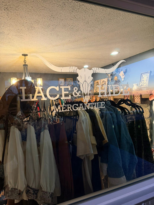 Shop Lace & Hide Mercantile In Person
