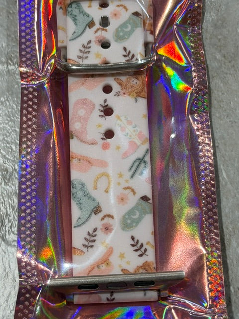 Cowgirl Floral Watch Band