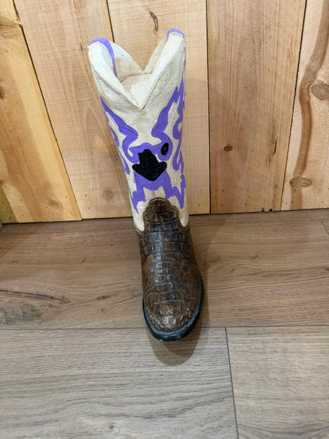 Cowboy Boot-Purple