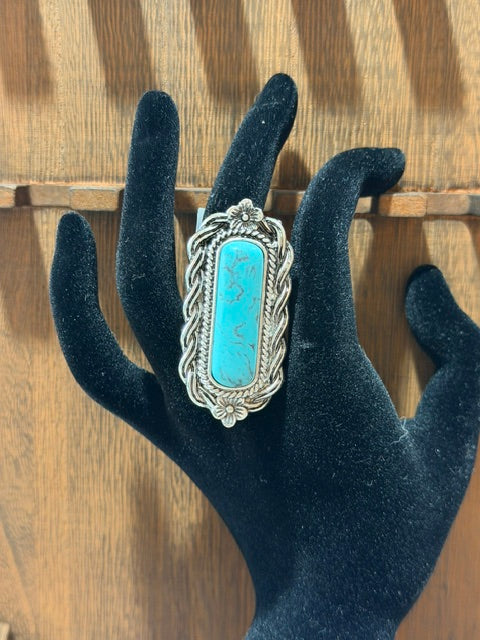 Turquoise Bar Ring