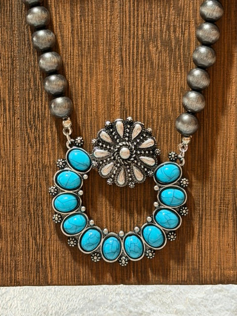 Navajo/Turquoise Necklace