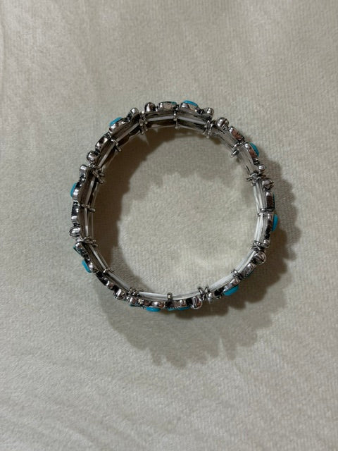 Lightning Bolt Turq Bracelet