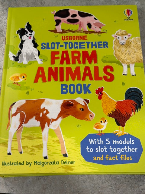 Usborne Slot-together Farm Animals