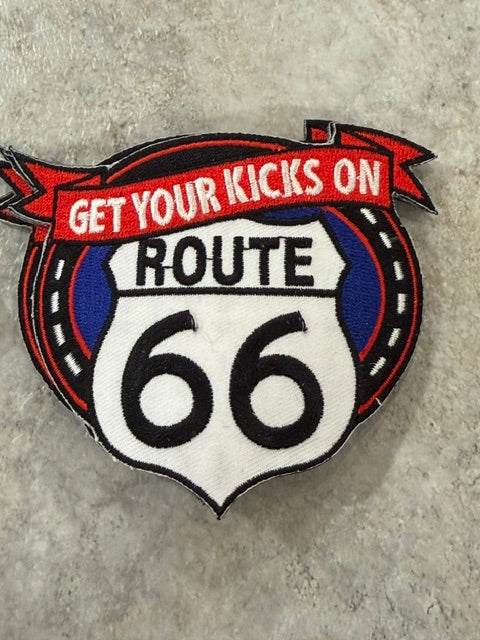GET YOUR KICKS ON RT66 PATCH