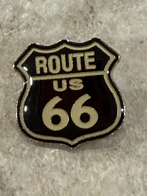 ROUTE 66 ENAMEL PIN