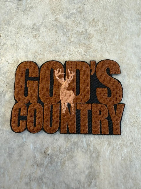 GOD'S COUNTRY PATCH