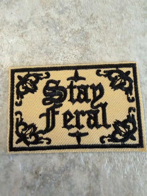 STAY FERAL PATCH