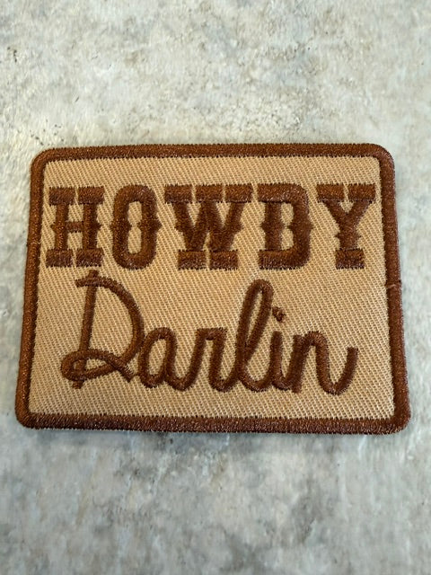 HOWDY DARLIN PATCH