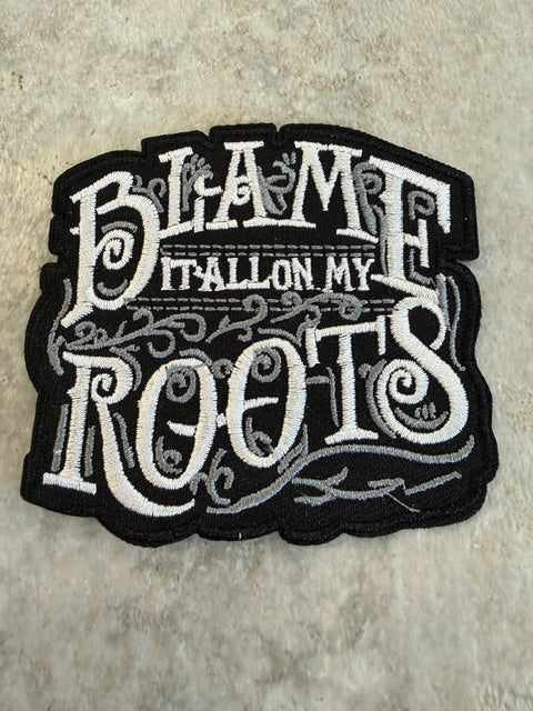 BLK/WHT BLAME IT ON ROOTS