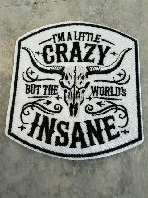 LITTLE CRAZY/WORLD'S INSANE PATCH