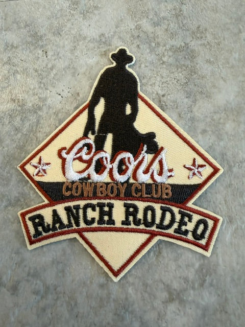 COORS COWBOY CLUB PATCH