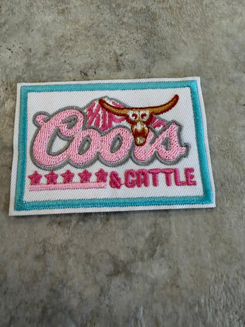 COORS & CATTLE PATCH