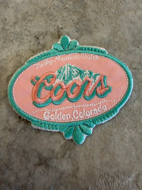 COORS OVAL PATCH