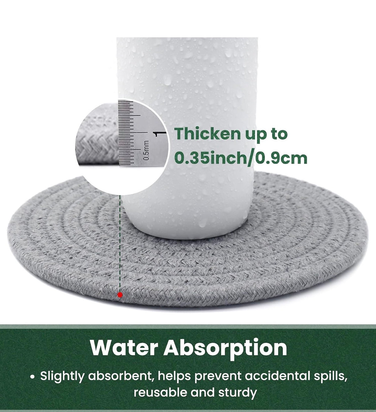8 INCH TRIVET SET