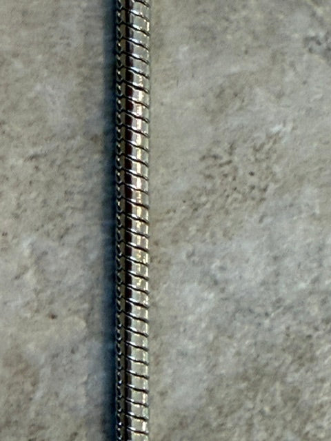 SILVER CHAIN HAT CHAIN