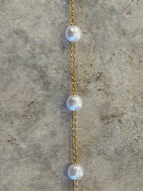 SMALL PEARL HAT CHAIN