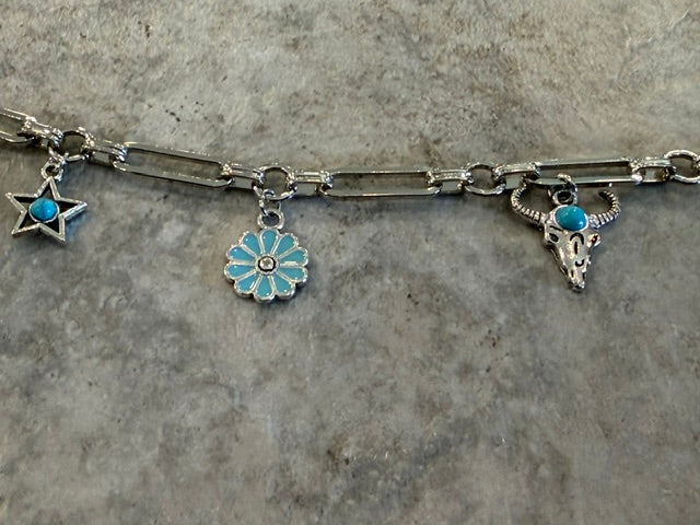 WESTERN CHARM HAT CHAIN