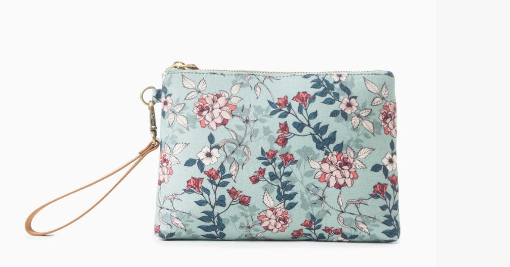 Peace & Serenity Blossoms Clutch Bags