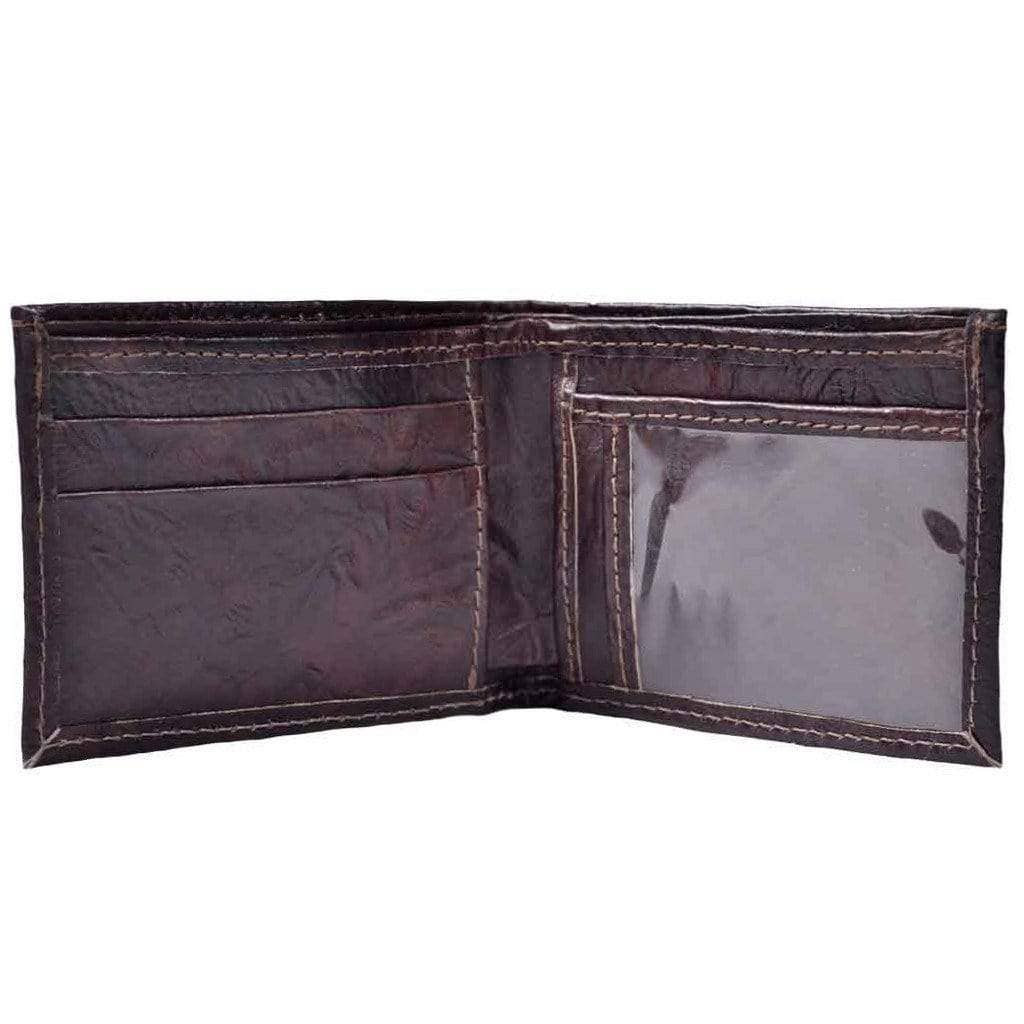 Full-Grain Bifold Wallet Handmade: Brown