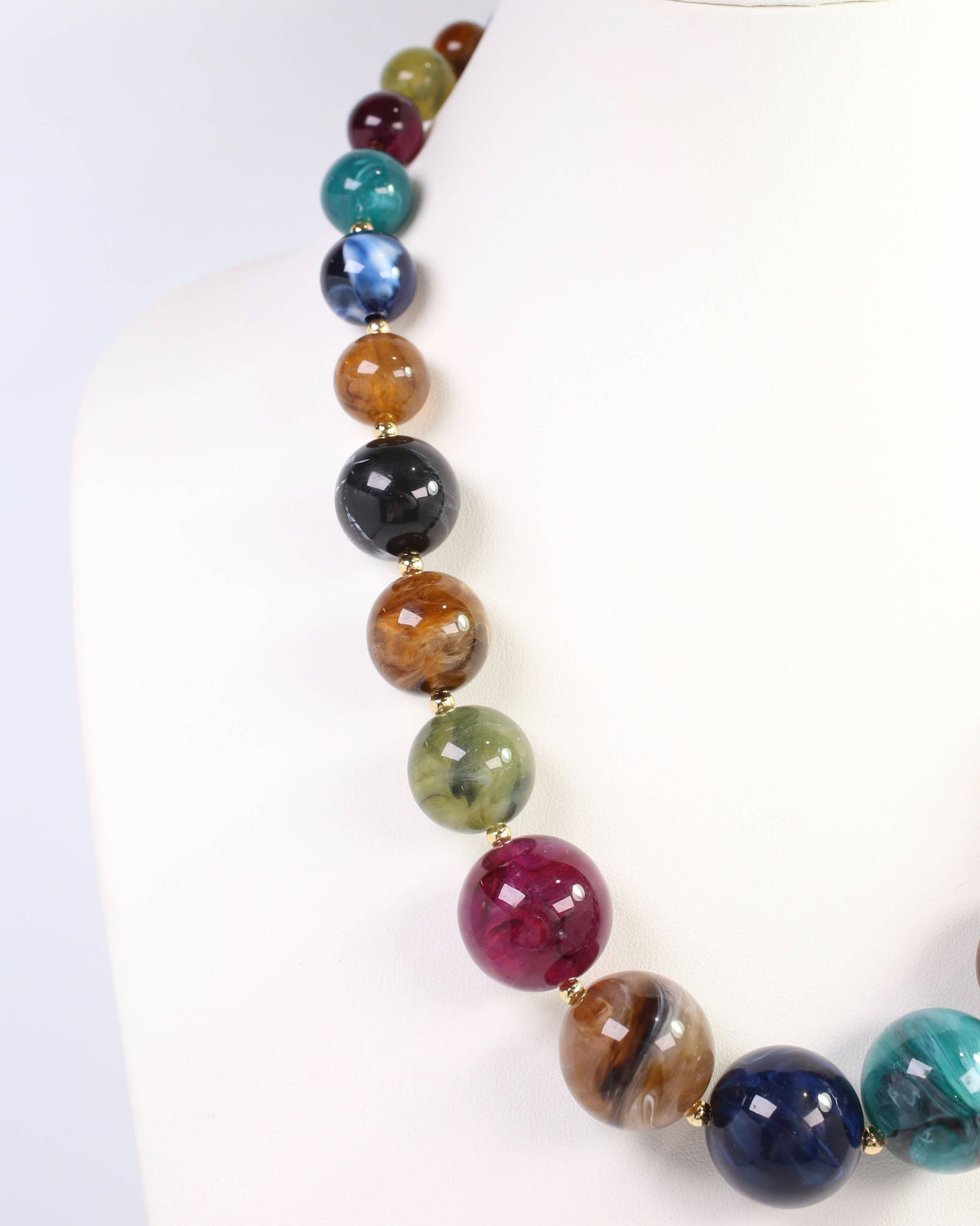 Cambridge Chunky Marble Necklace
