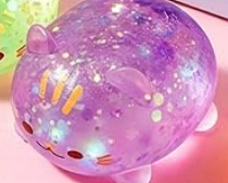 GLITTER SUGAR CAT SQUISHY