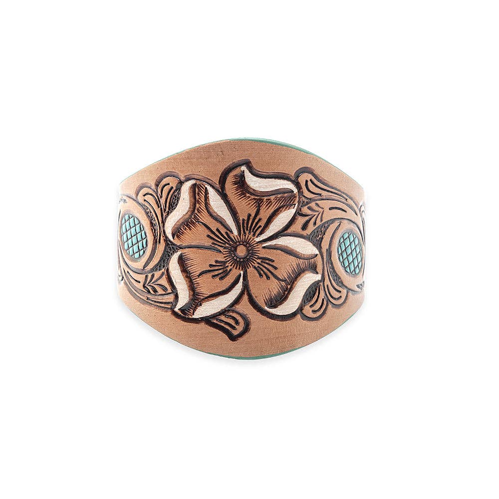 Desert Magnolia Dream Cuff Bracelet