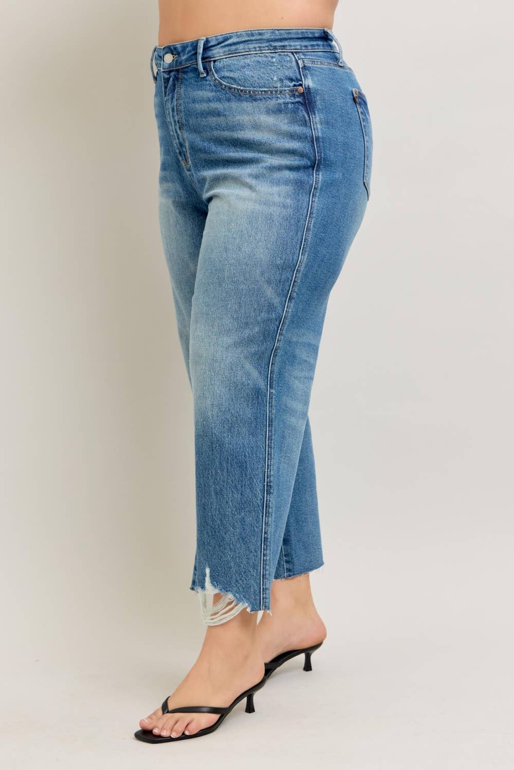 Judy Blue Destroy Hem Crop