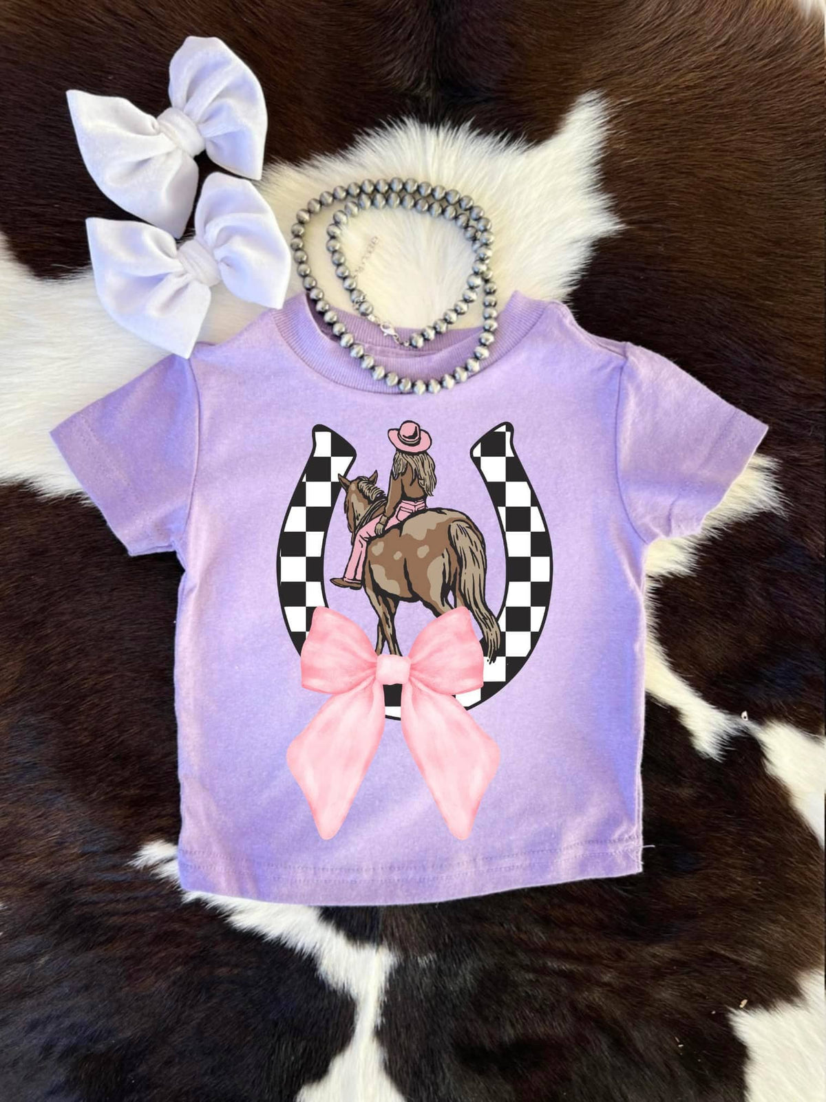 Cowgirl horseshoe : Light purple / Ys