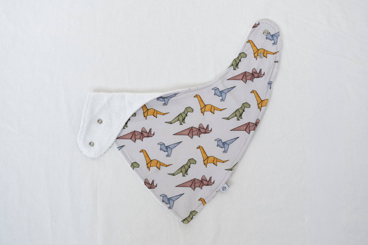 Papersaurus Rex Bandana Bib