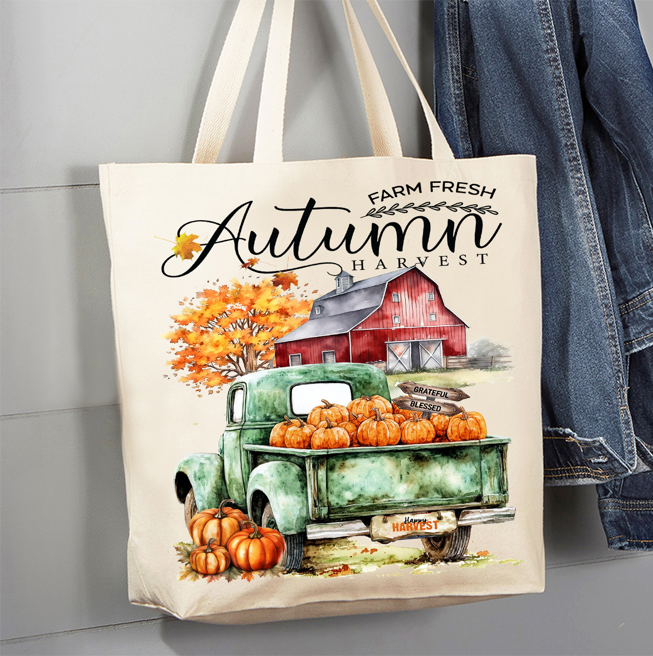 Farm Fresh Canvas Tote