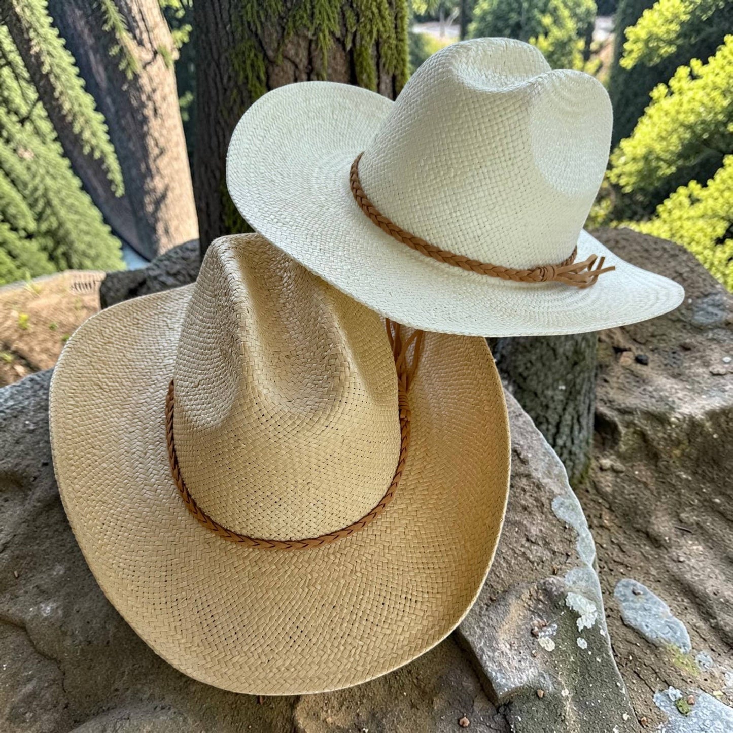 Western Straw Cowboy Hat