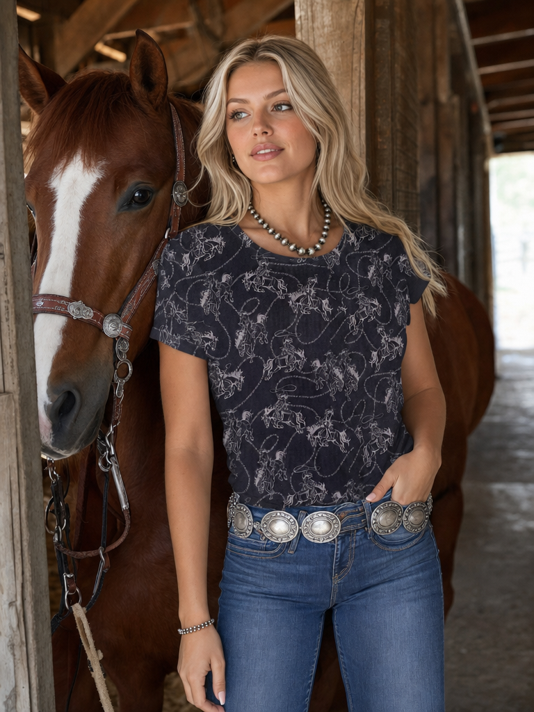 BRONCO KNIT TOP