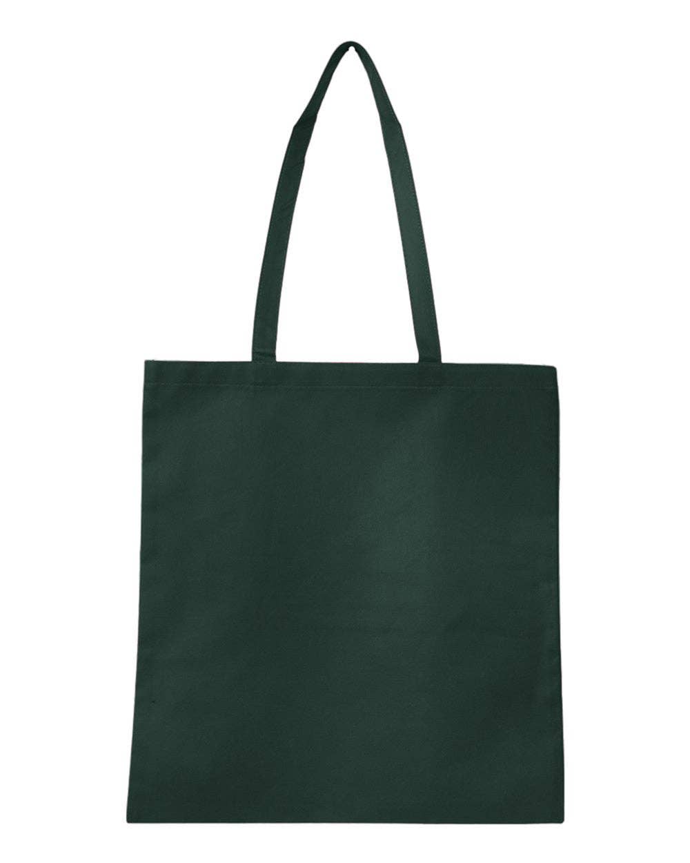 Q-Tees Q126300 Non-Woven Tote Bag: Natural