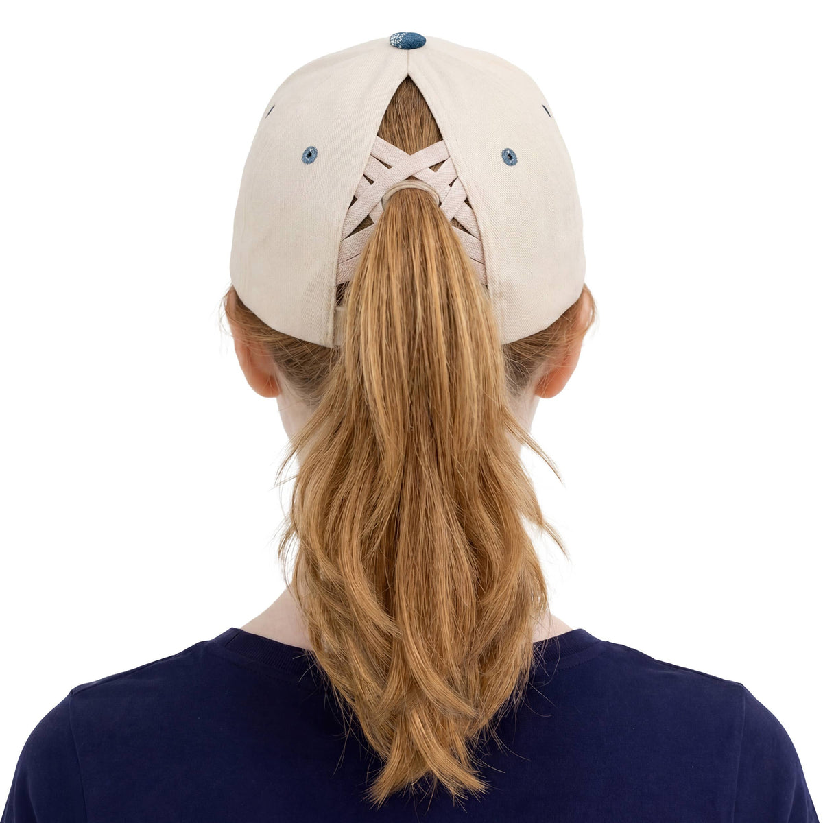 Paisley Criss-Cross Ponytail