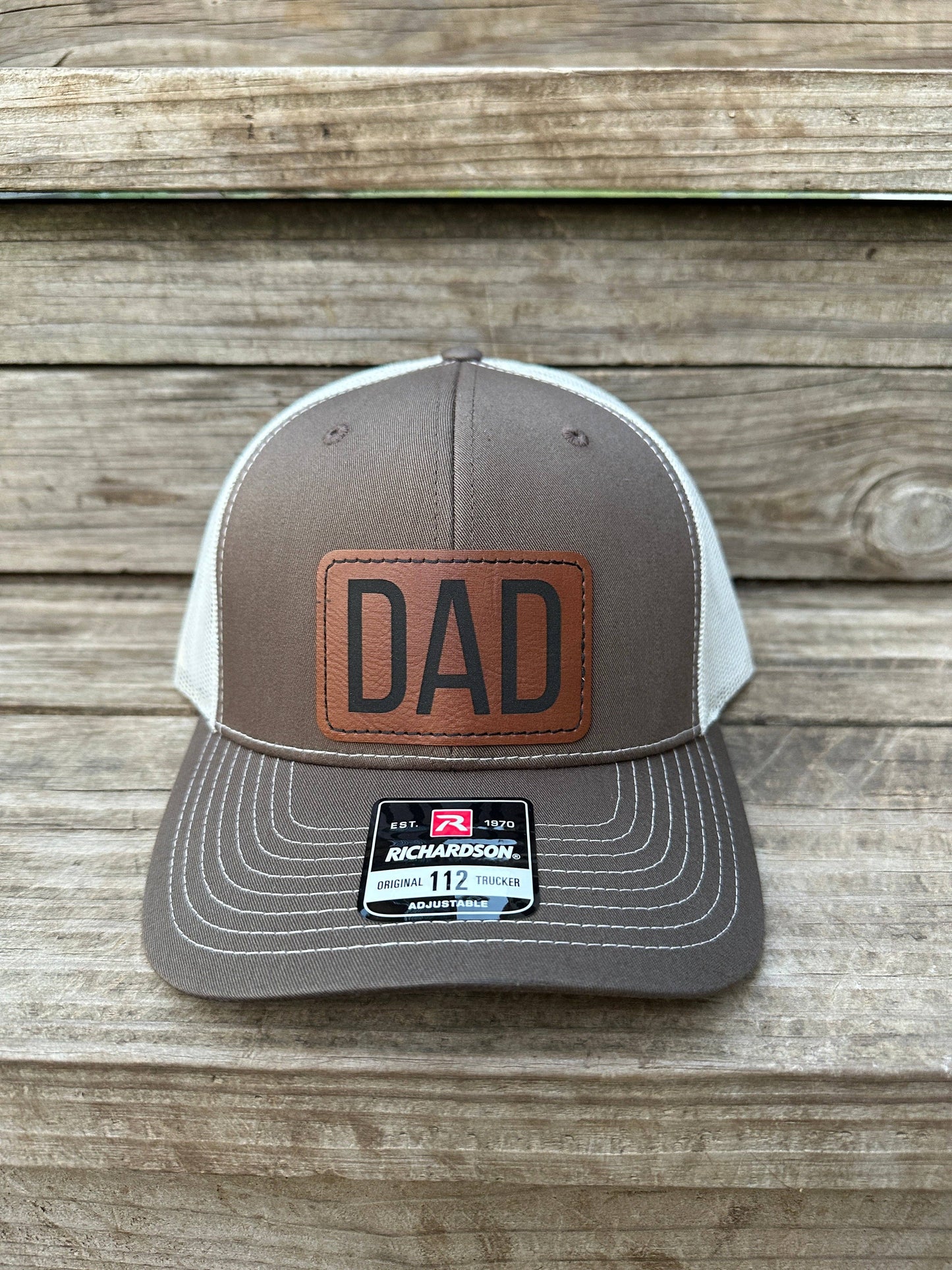 Dad Patched Men's Richardson 112 Trucker Hat