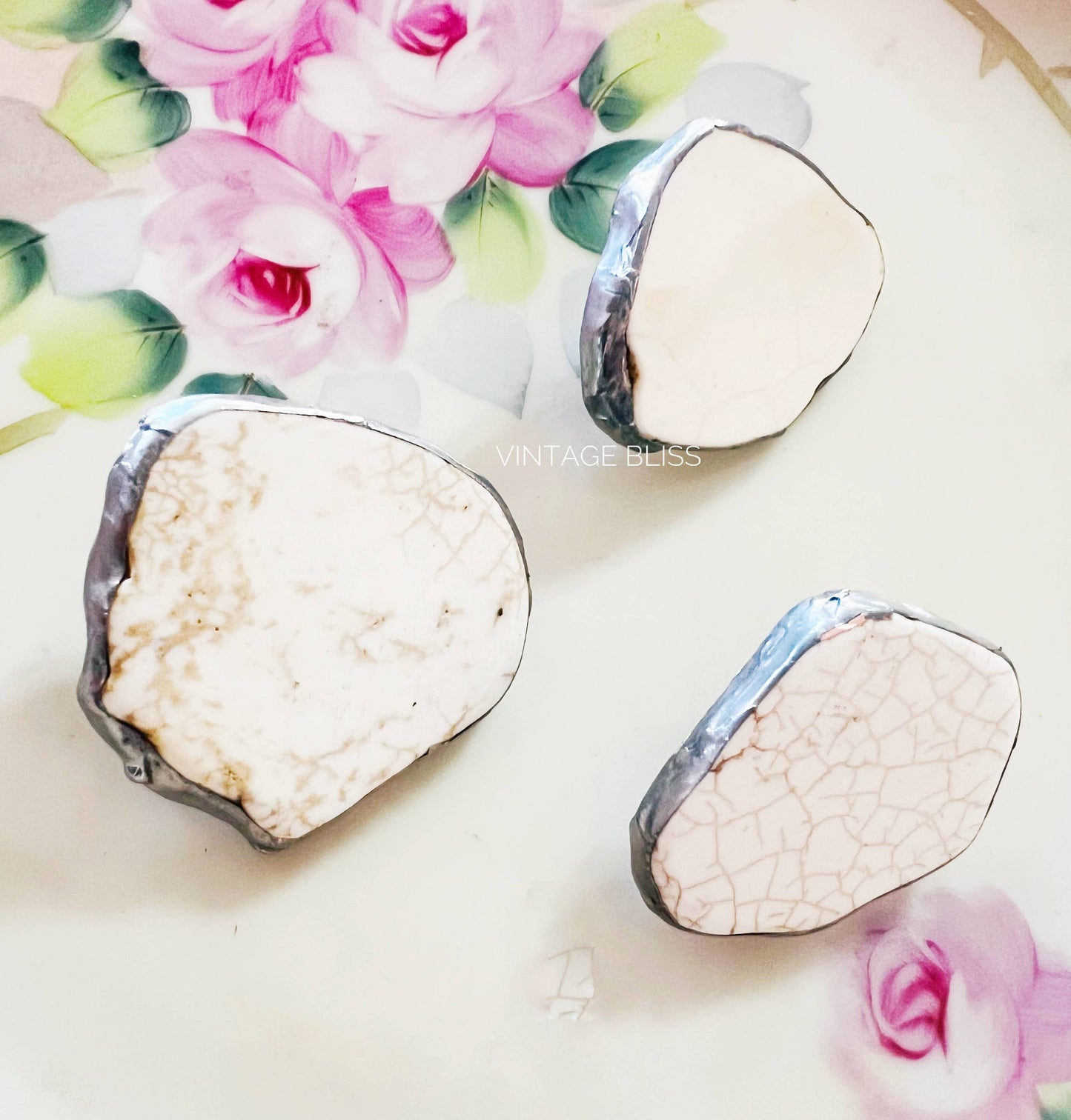 White Buffalo Turquoise Color Soldered Hat Pin