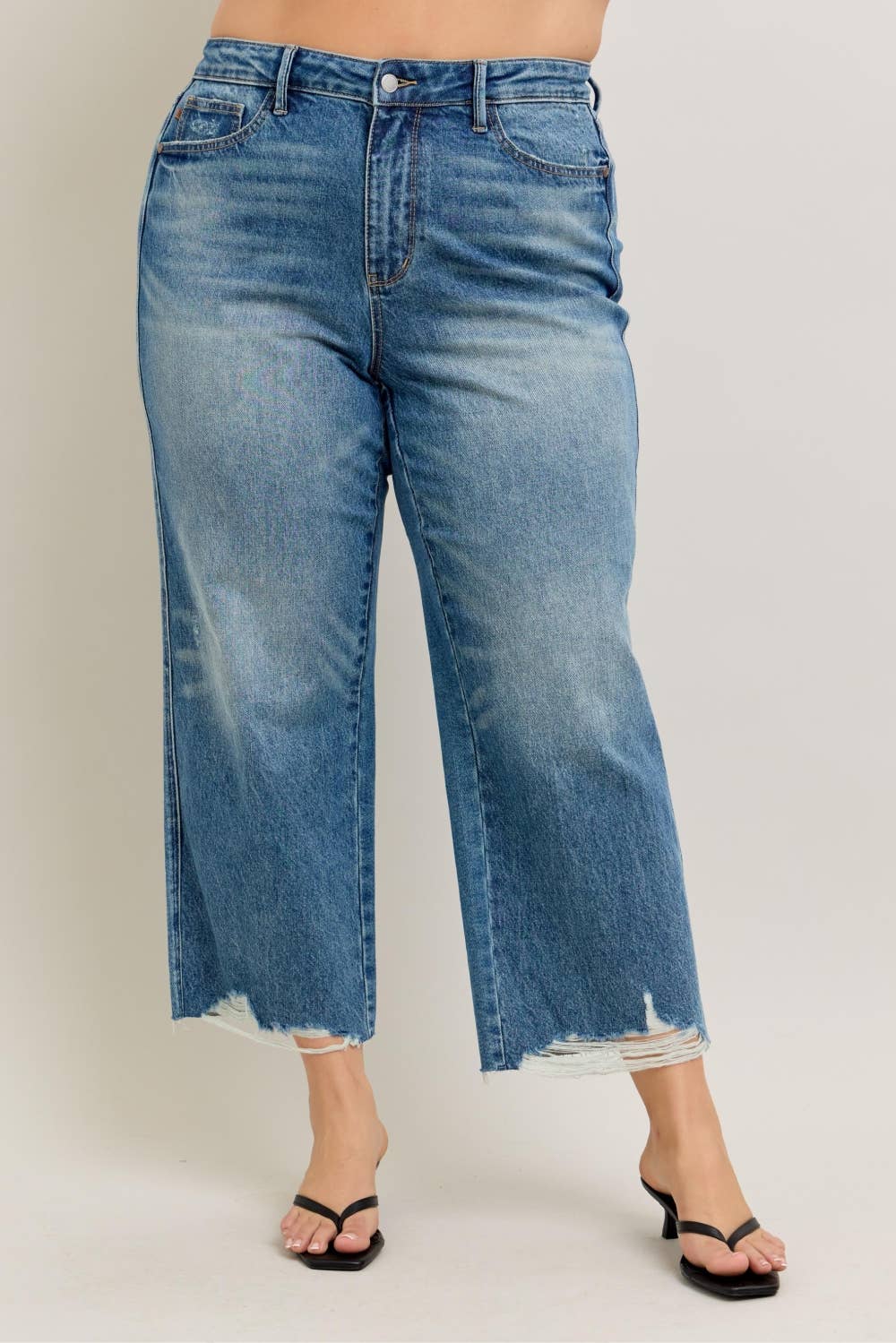Judy Blue Destroy Hem Crop