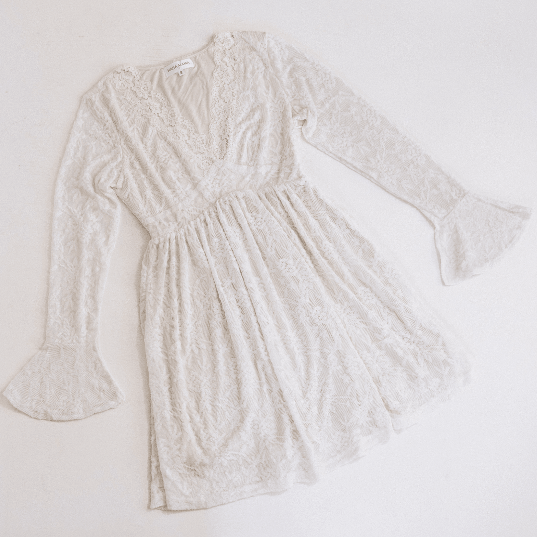 Ivory Lace Dress