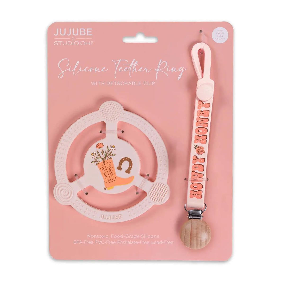 Bloomin' Boot Teether Ring