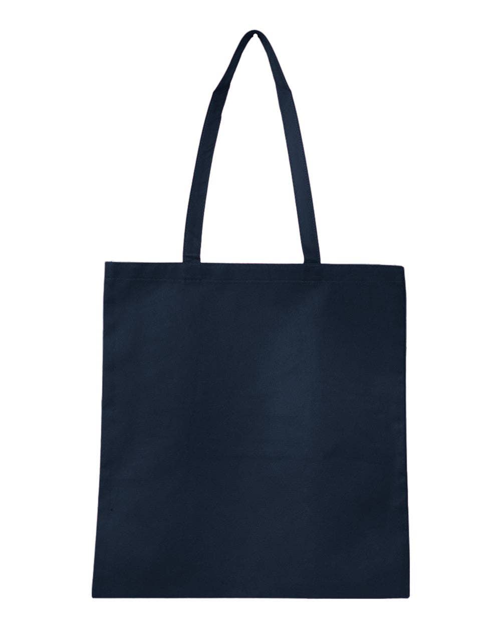 Q-Tees Q126300 Non-Woven Tote Bag: Natural