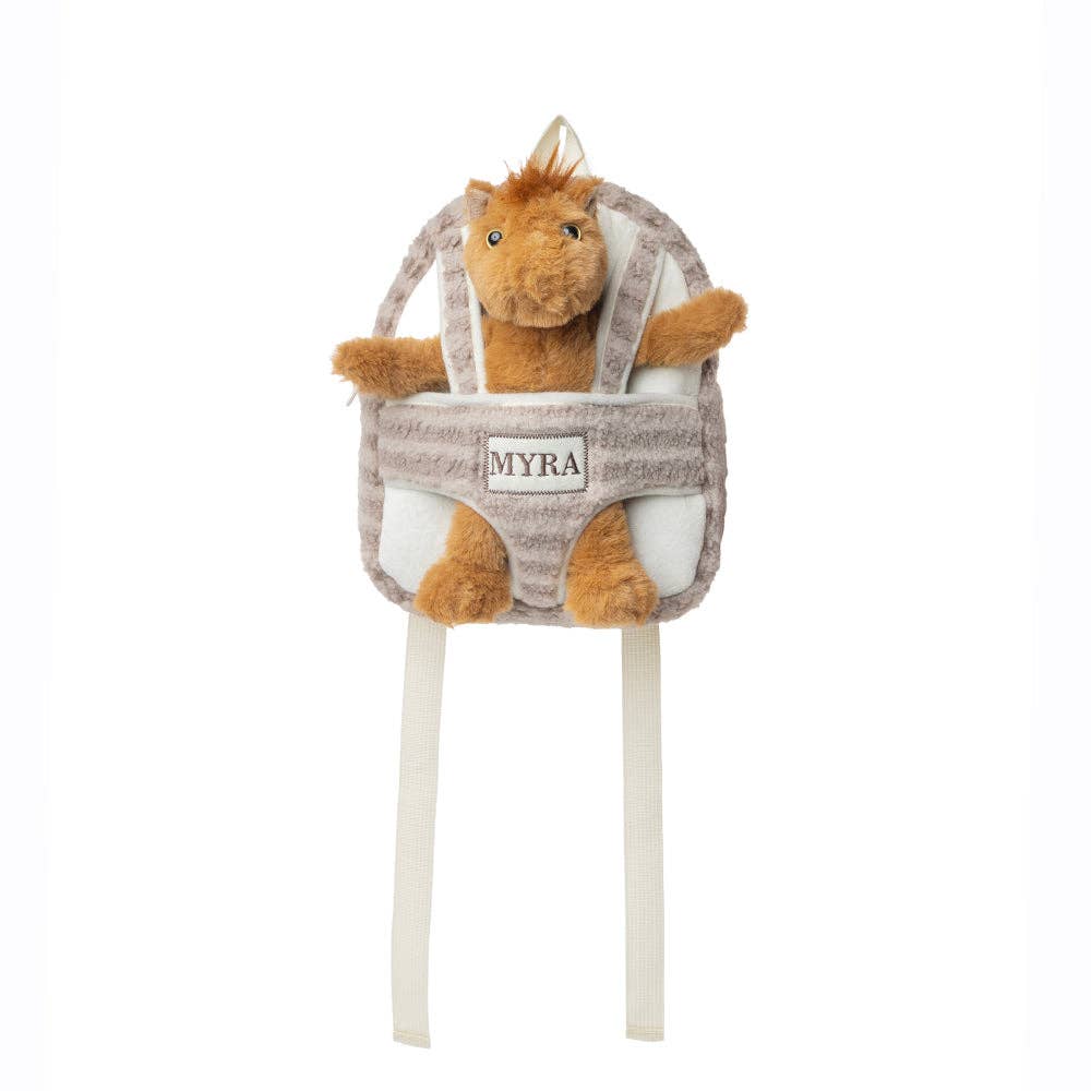 WhinnyPal Backpack: Toffee Brown