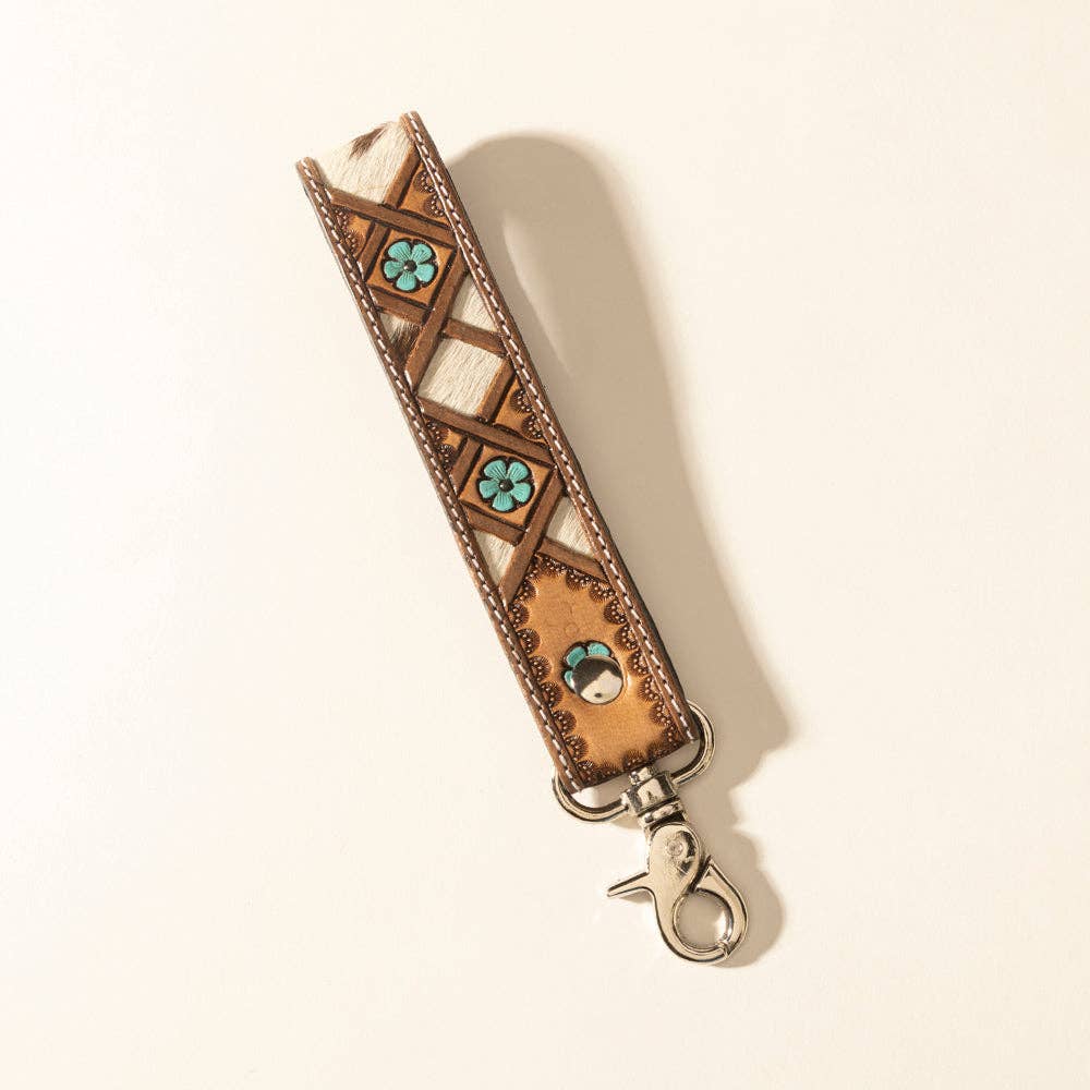 Moonflower Keyfob
