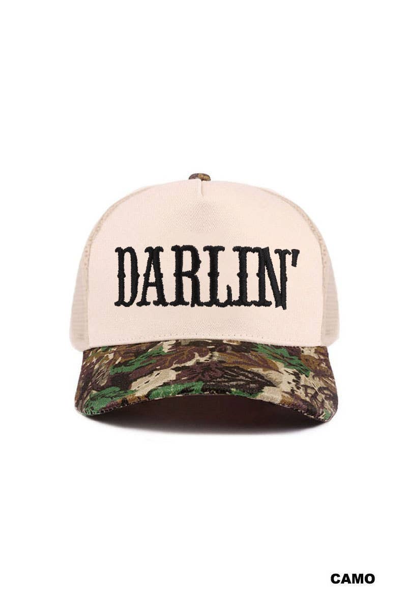 Darlin Mesh Snapback Hat