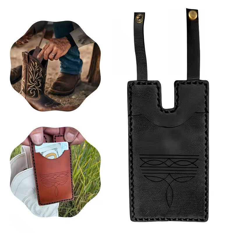 Western Boot Wallet