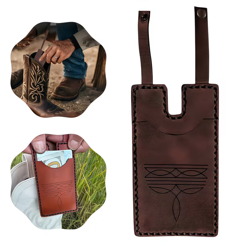 Western Boot Wallet