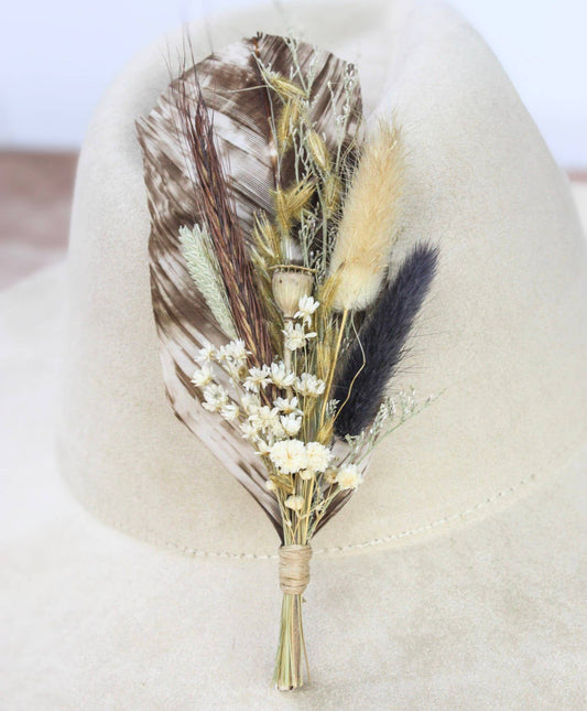 Rustic Elegance Hat Pin