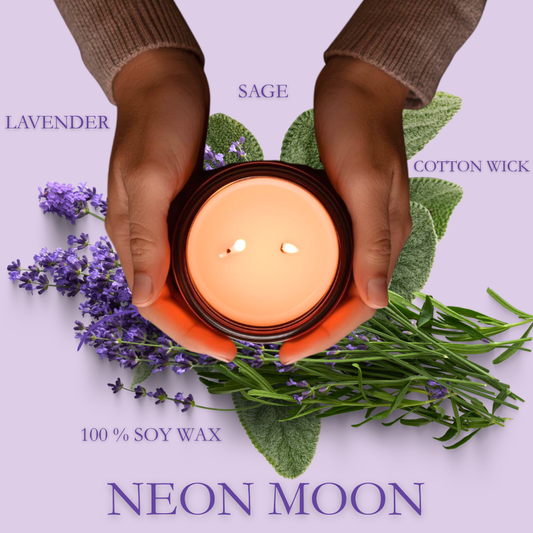 Neon Moon Soy Candle - 13 oz
